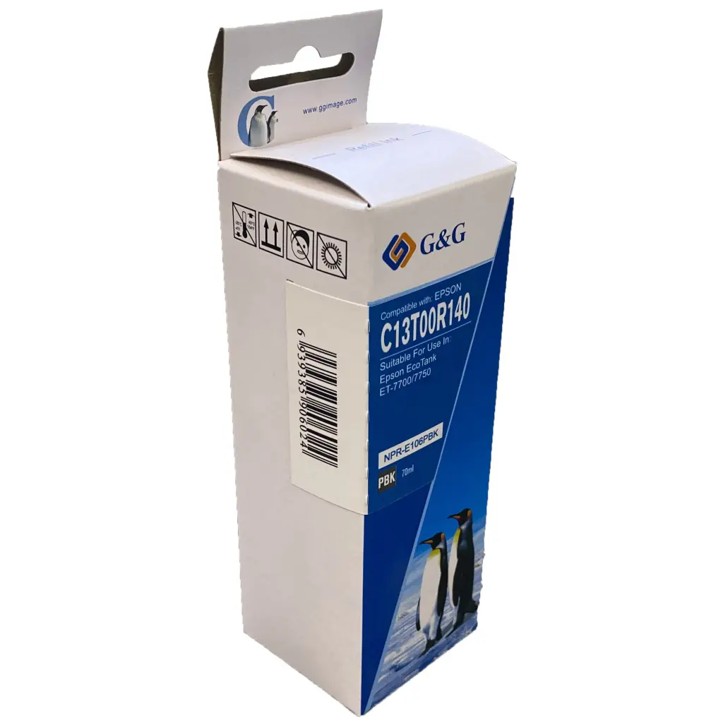 Comp Epson 106 Ecotank Photo Black Ink Bottle C13T00R140