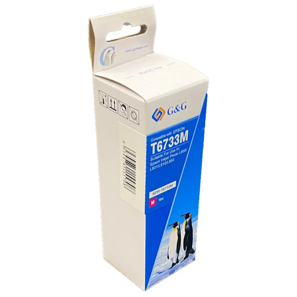Comp Epson C13T67334A Magenta Ink Bottle