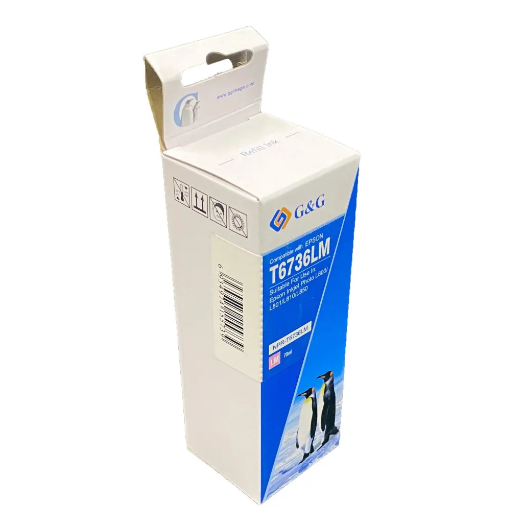 Comp Epson C13T67364A Light Magenta Ink Bottle 