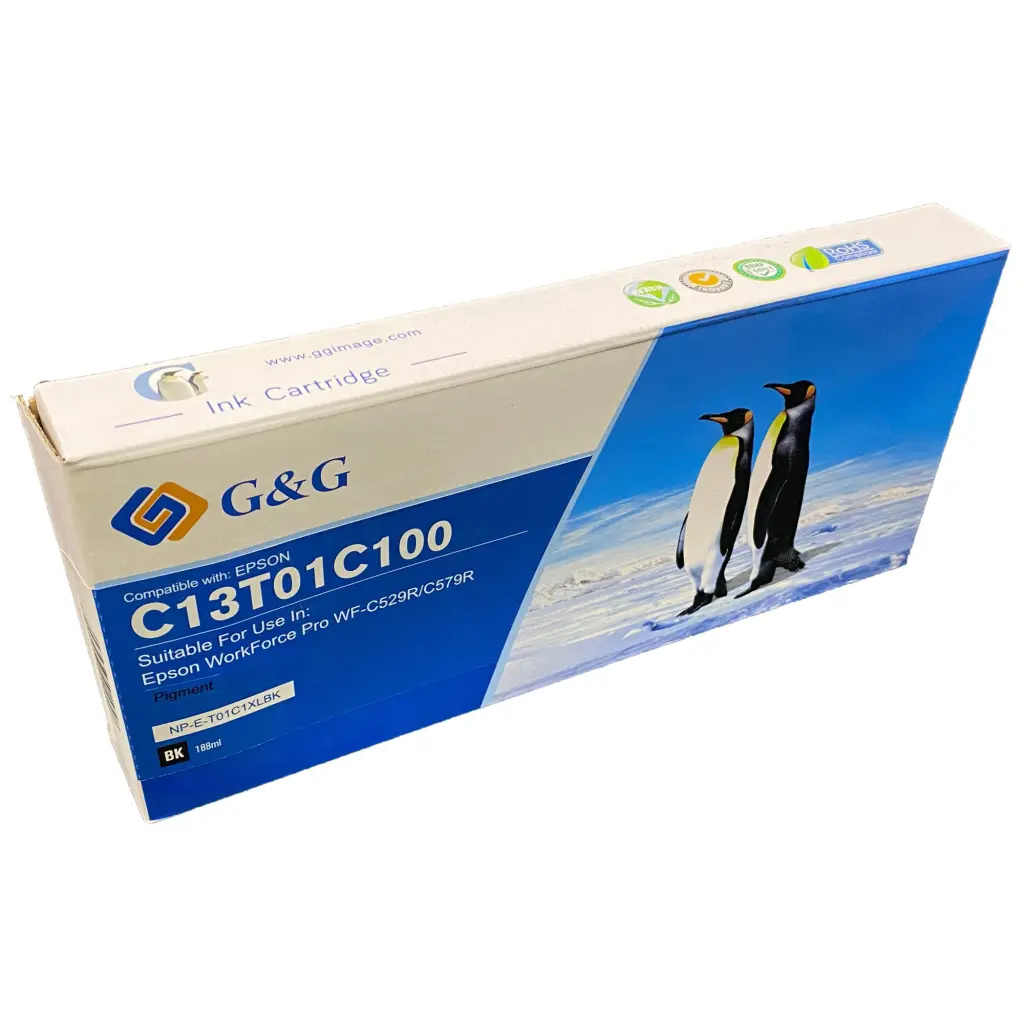 Comp Epson G+G C13T01C100 Black Ink Ctg