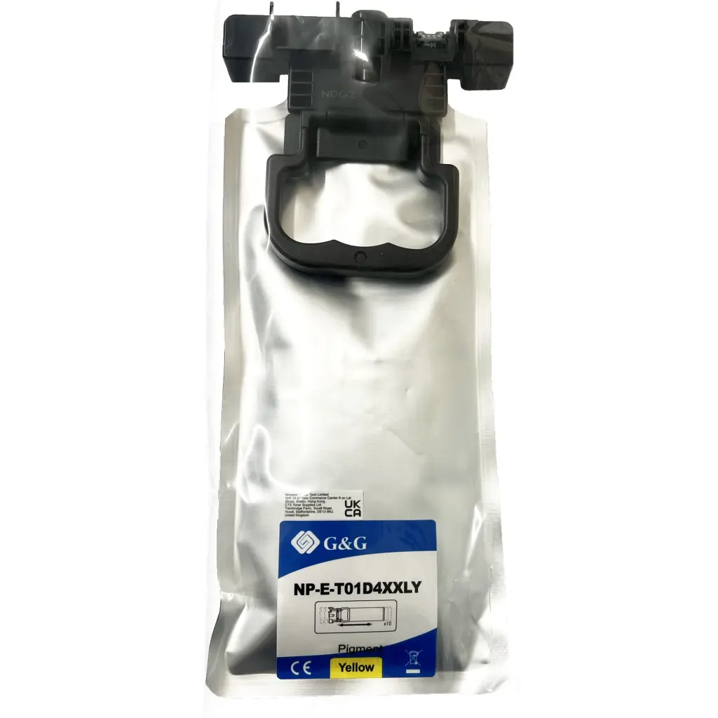 Comp Epson G+G C13T01D400 Yellow Ink Ctg