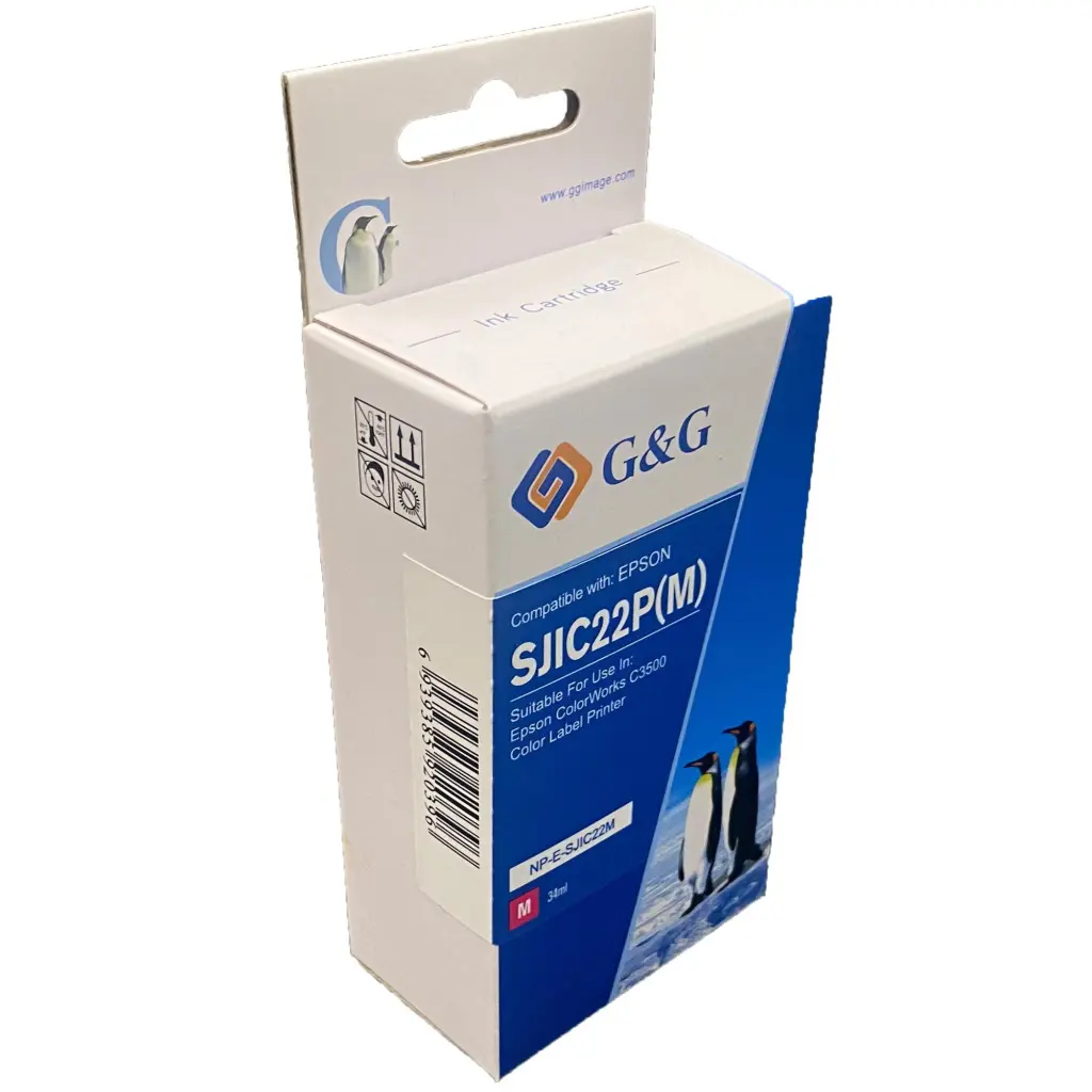 Comp Epson G+G C33S020582 Magenta Ink Ctg SJIC22M