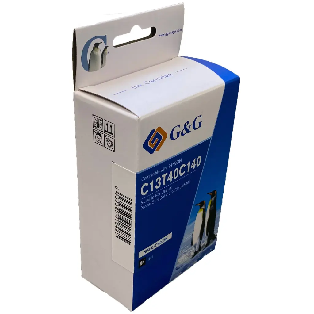 Comp Epson G+G T40C1 Black Wide Format Ink Ctg C13T40C140