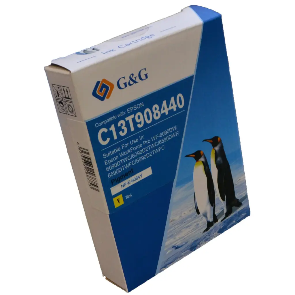 Comp Epson G+G T9084 High Capacity Yellow Ink Ctg C13T908440