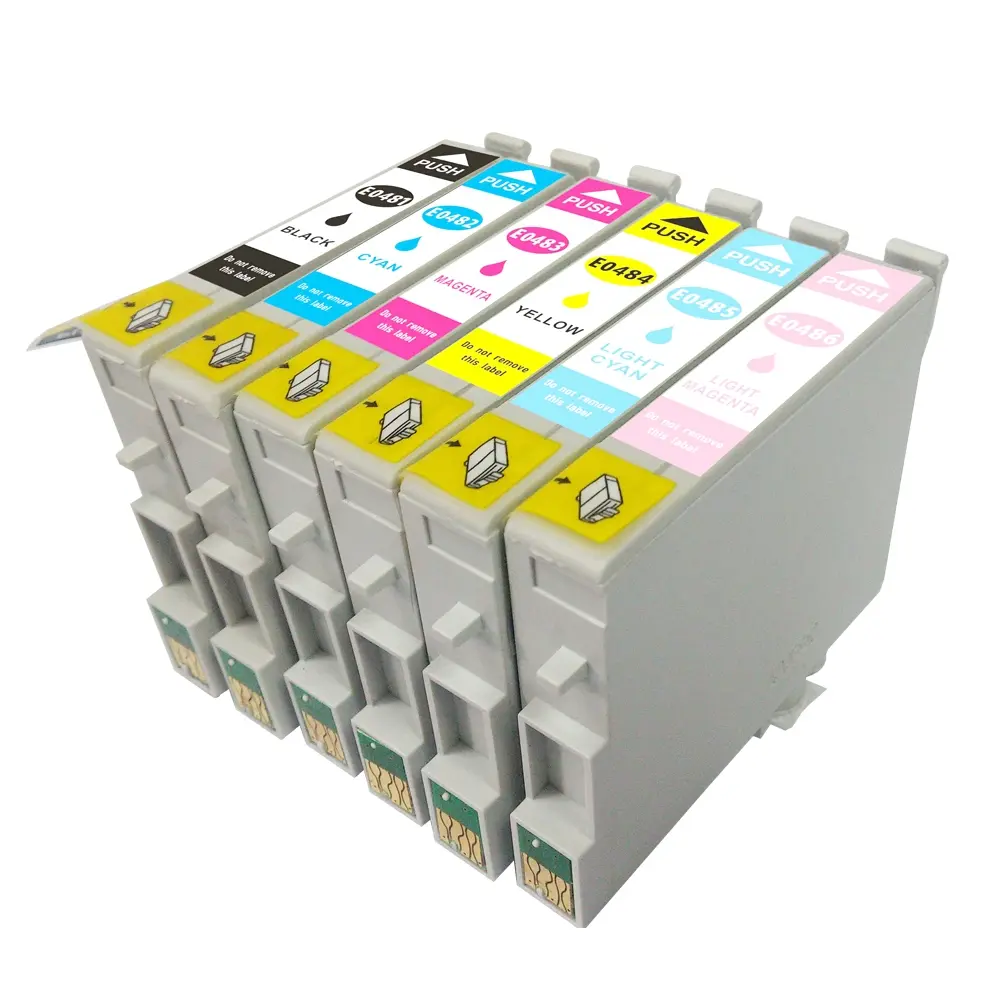 Comp Epson R300 Rainbow Pack 6 Carts T048720 