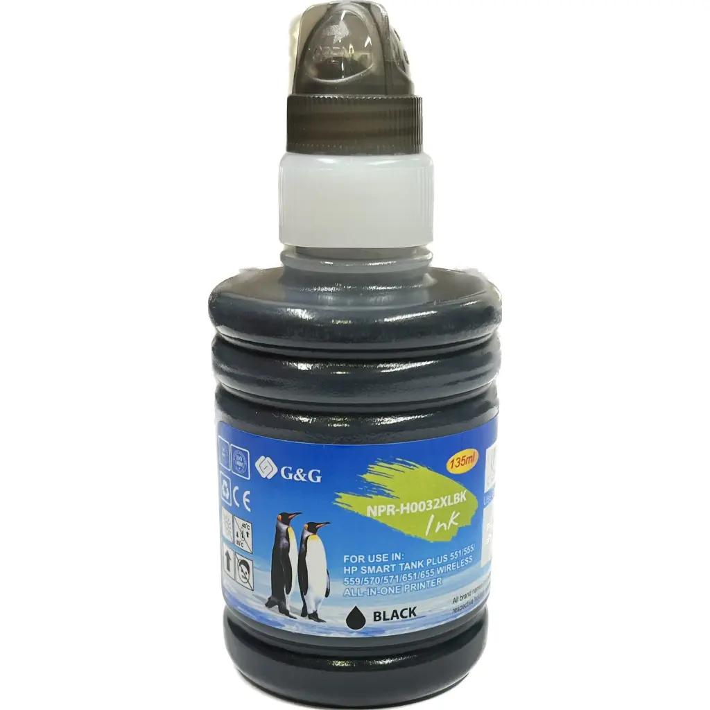 Comp HP 1VV24AE 32XL Black Ink Bottle