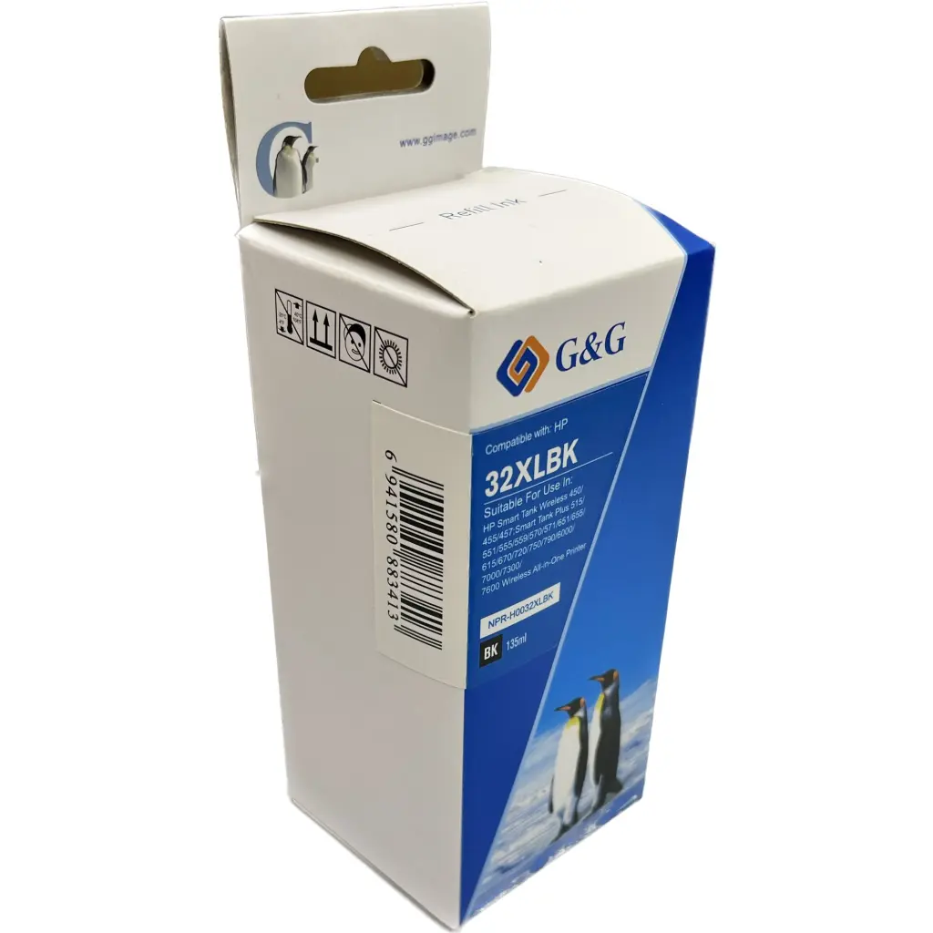 Comp HP 1VV24AE 32XL Black Ink Bottle