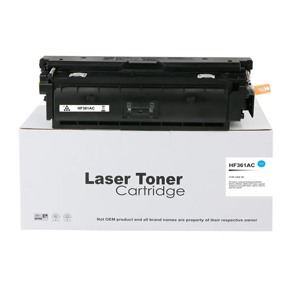 Comp HP CF361A Std Yld Cyan Toner Ctg also for 508A