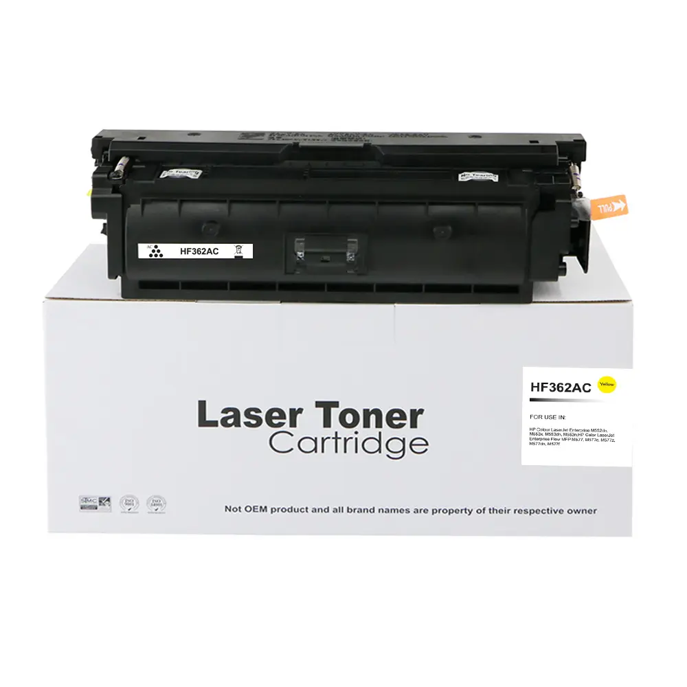 Comp HP CF362A Std Yld Yellow Toner Ctg also for 508A