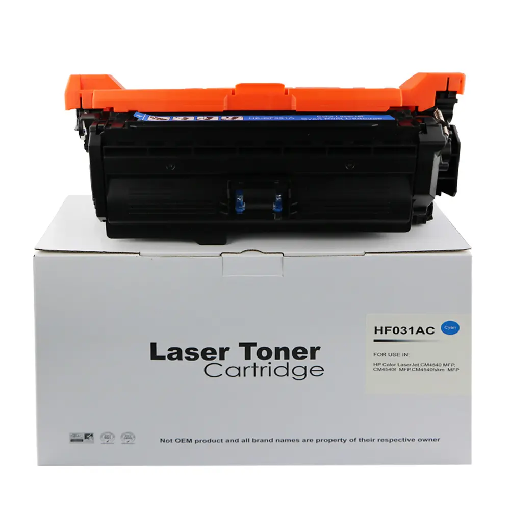 Comp HP CM4540 Cyan Toner Ctg CF031A