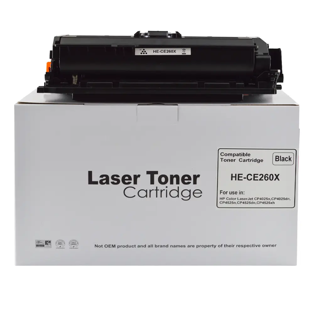 Comp HP Laserjet CP4025 High Yld Black CE260X Toner HP649X