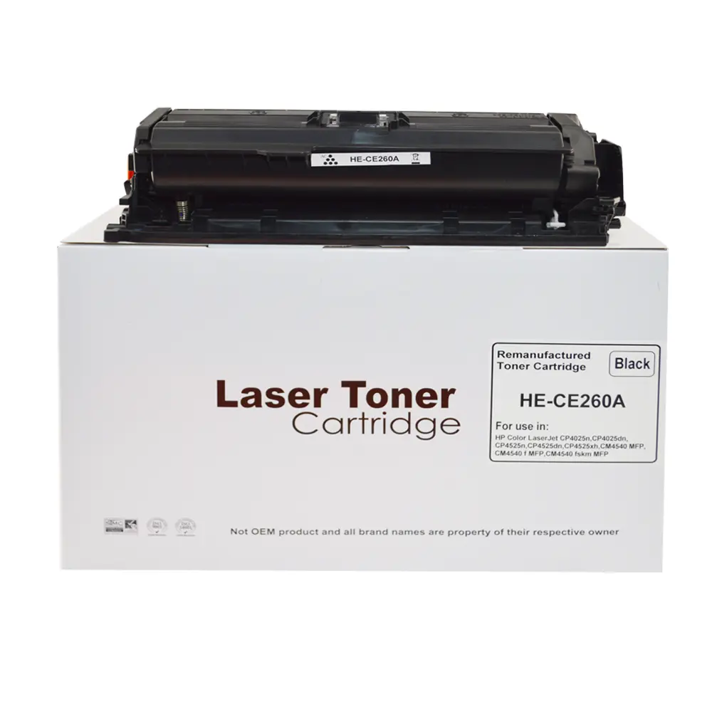Comp HP Laserjet CP4025 Std Black Toner CE260A HP648A