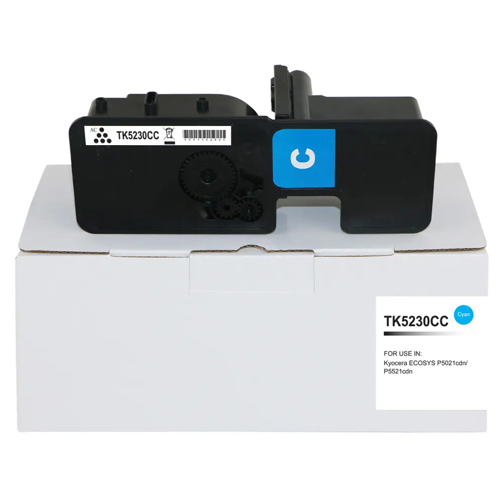 Comp Kyocera Ecosys P5021 Hi Cap Cyan Toner TK5230C - 1T02R9CNL0