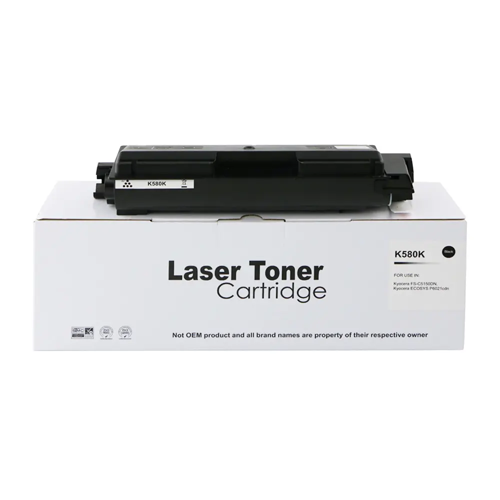 Comp Kyocera Mita FSC5150 TK580K Black Toner
