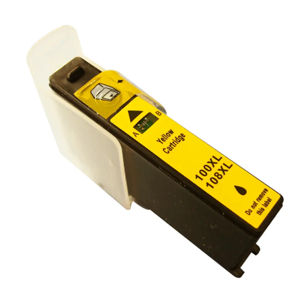 Comp Lexmark 100XL Yellow Ink Ctg 014N1071E [100XL Y]