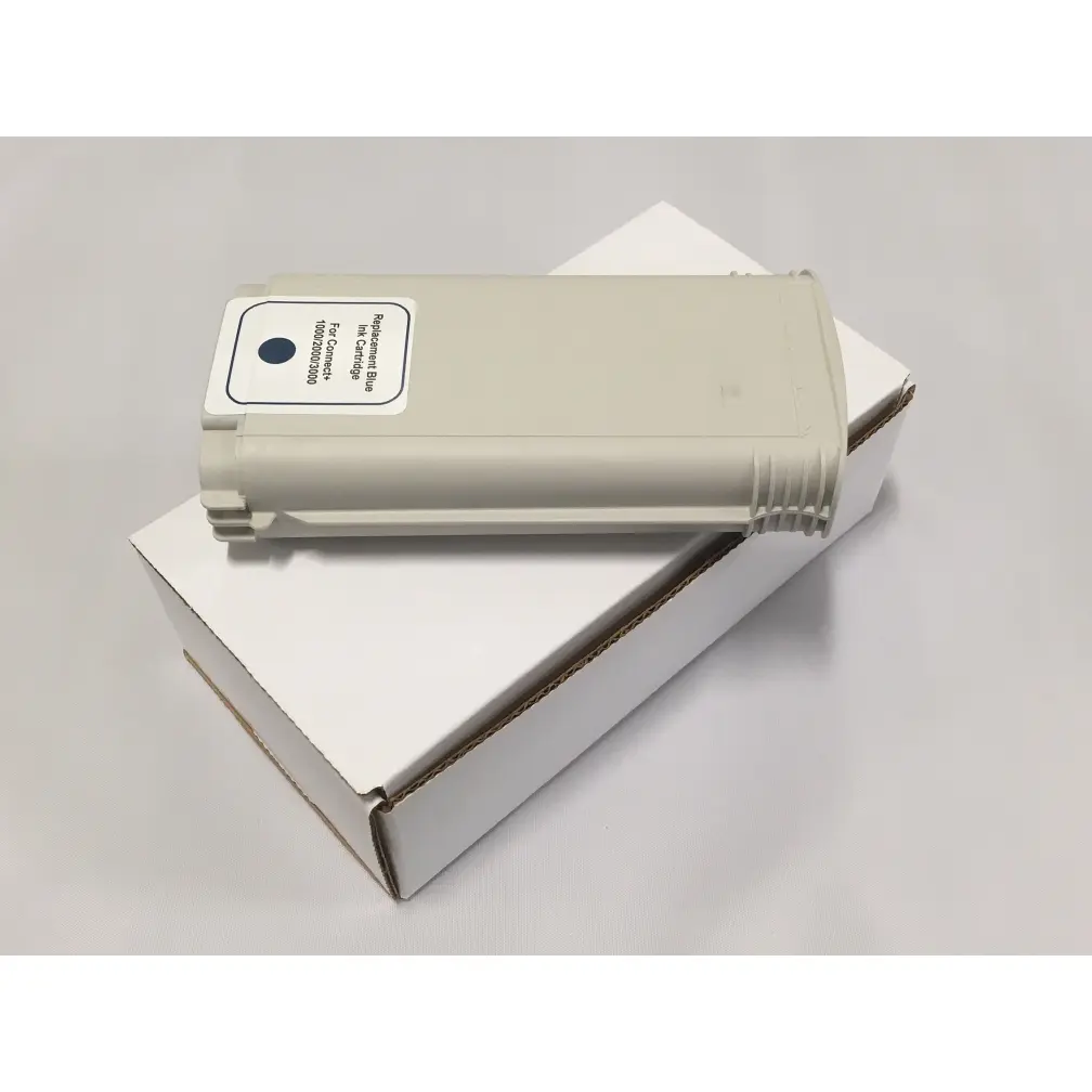 Comp Pitney Bowes Connect+ 1-3000 Series Blue 789-BL Ink Ctg 