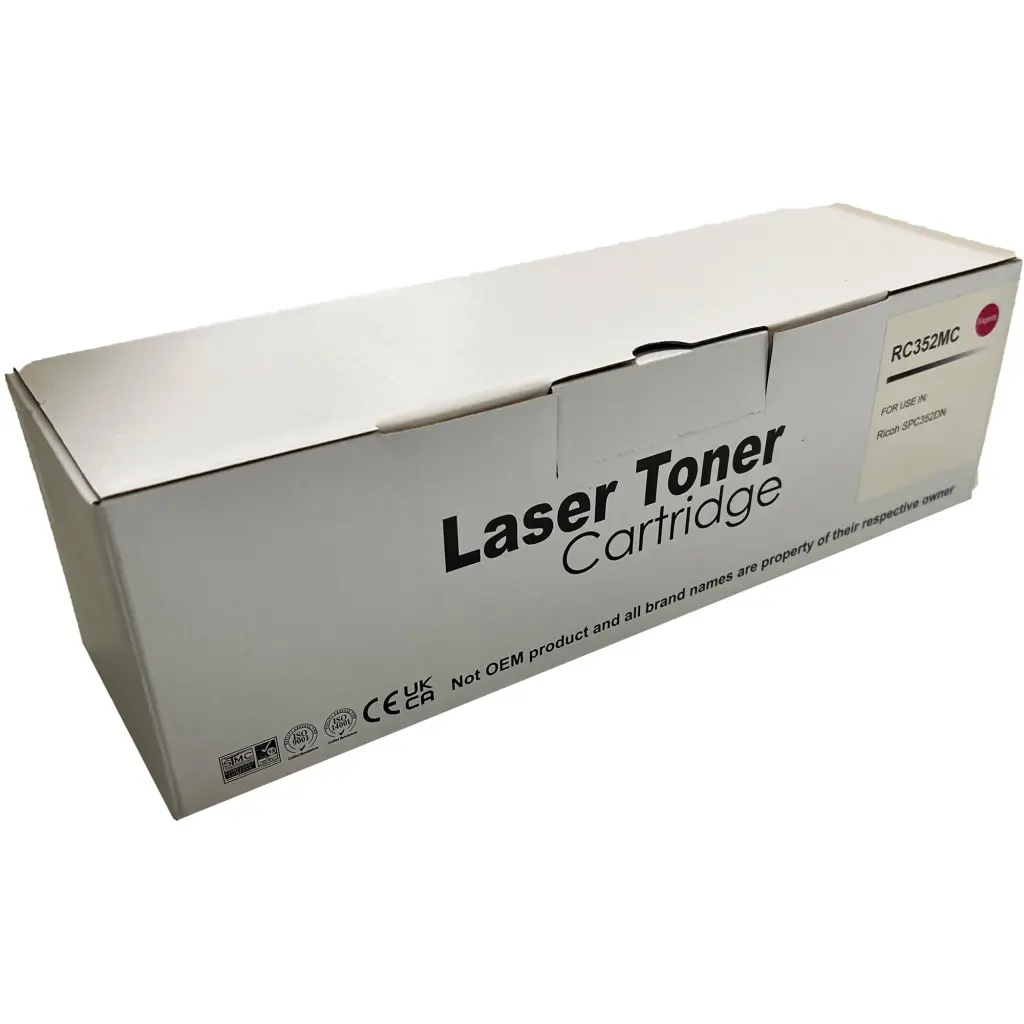 Comp Ricoh SPC352 Magenta Toner 407385