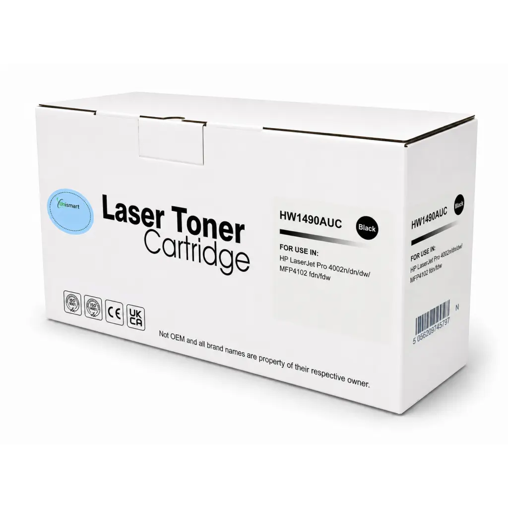 Compatible HP W1490A Black Toner 149A - NON MPS - does not show toner levels