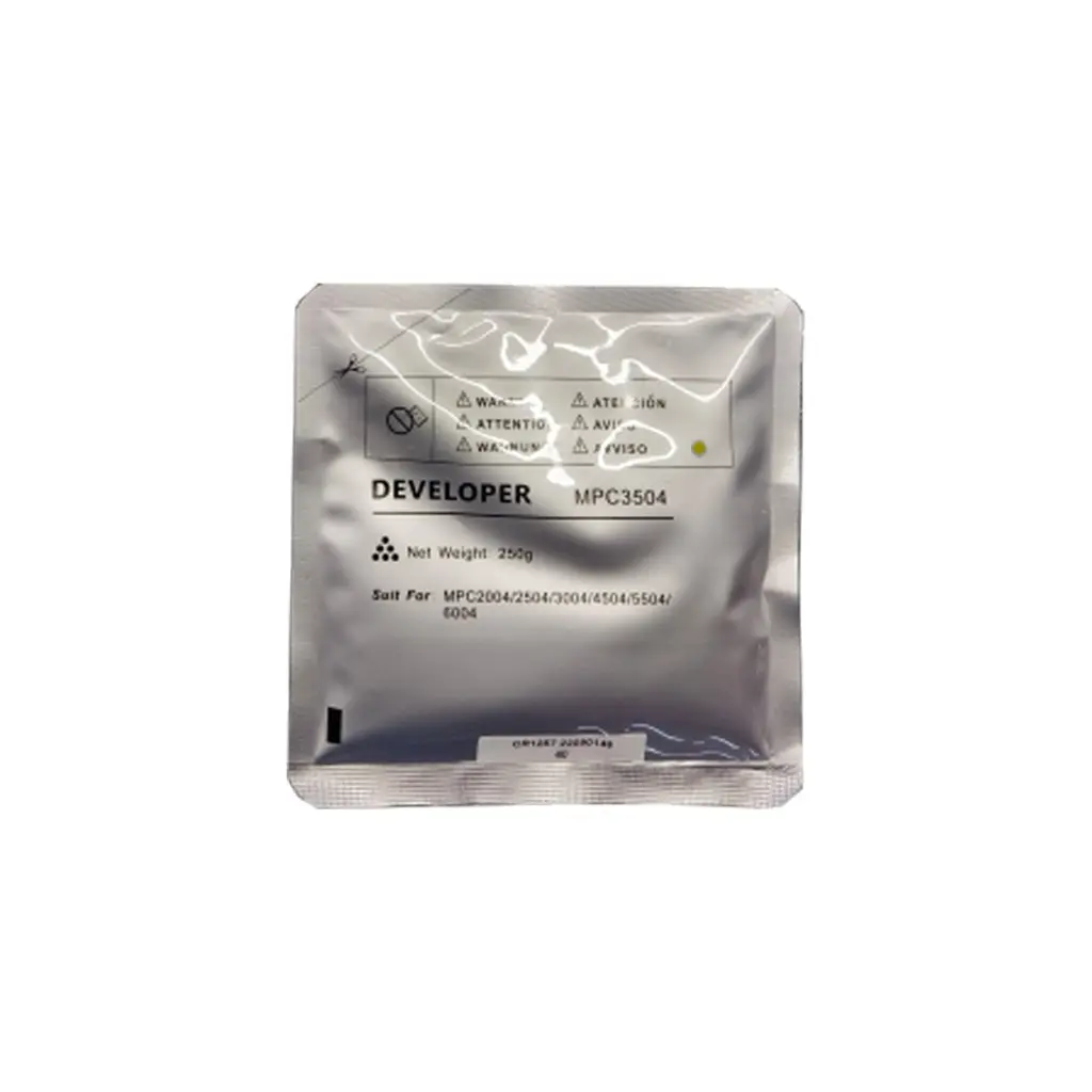Compatible Ricoh MPC3504 Yellow Developer Bag