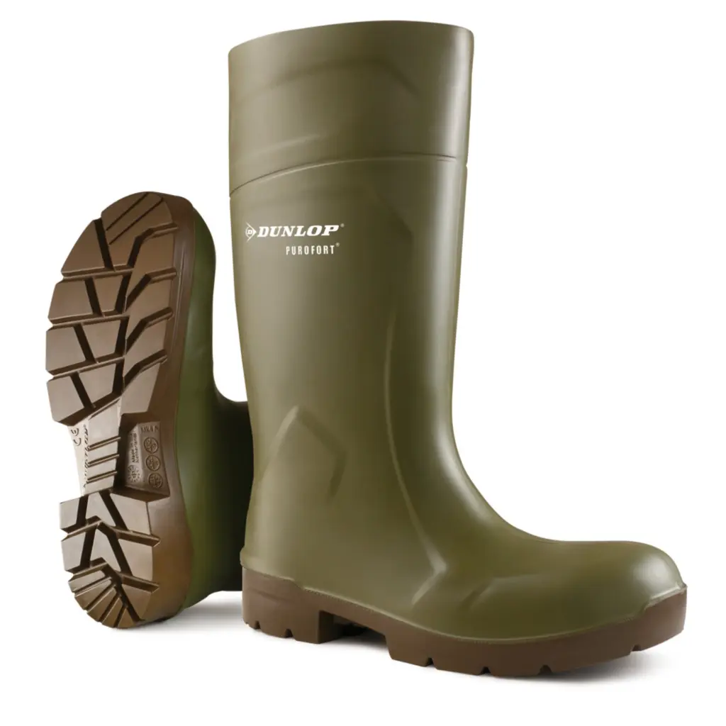 Dunlop Purofort Multigrip Safety Green 10