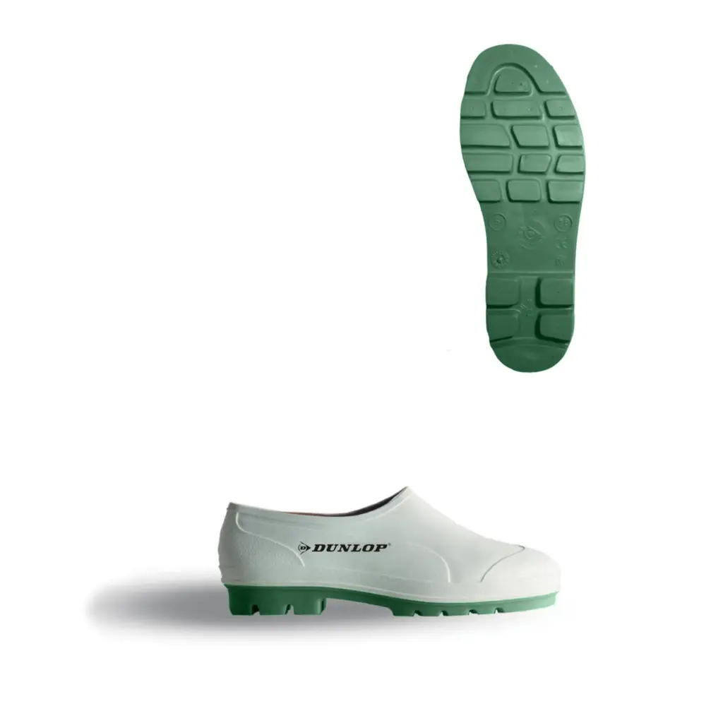 Dunlop Wellie Shoe White 06