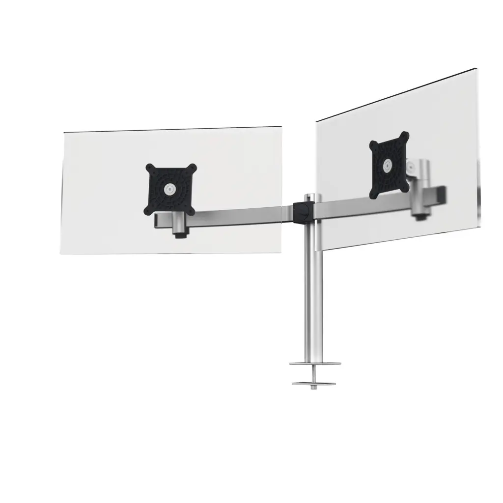 Durable 2 Monitor Mount Through Desk