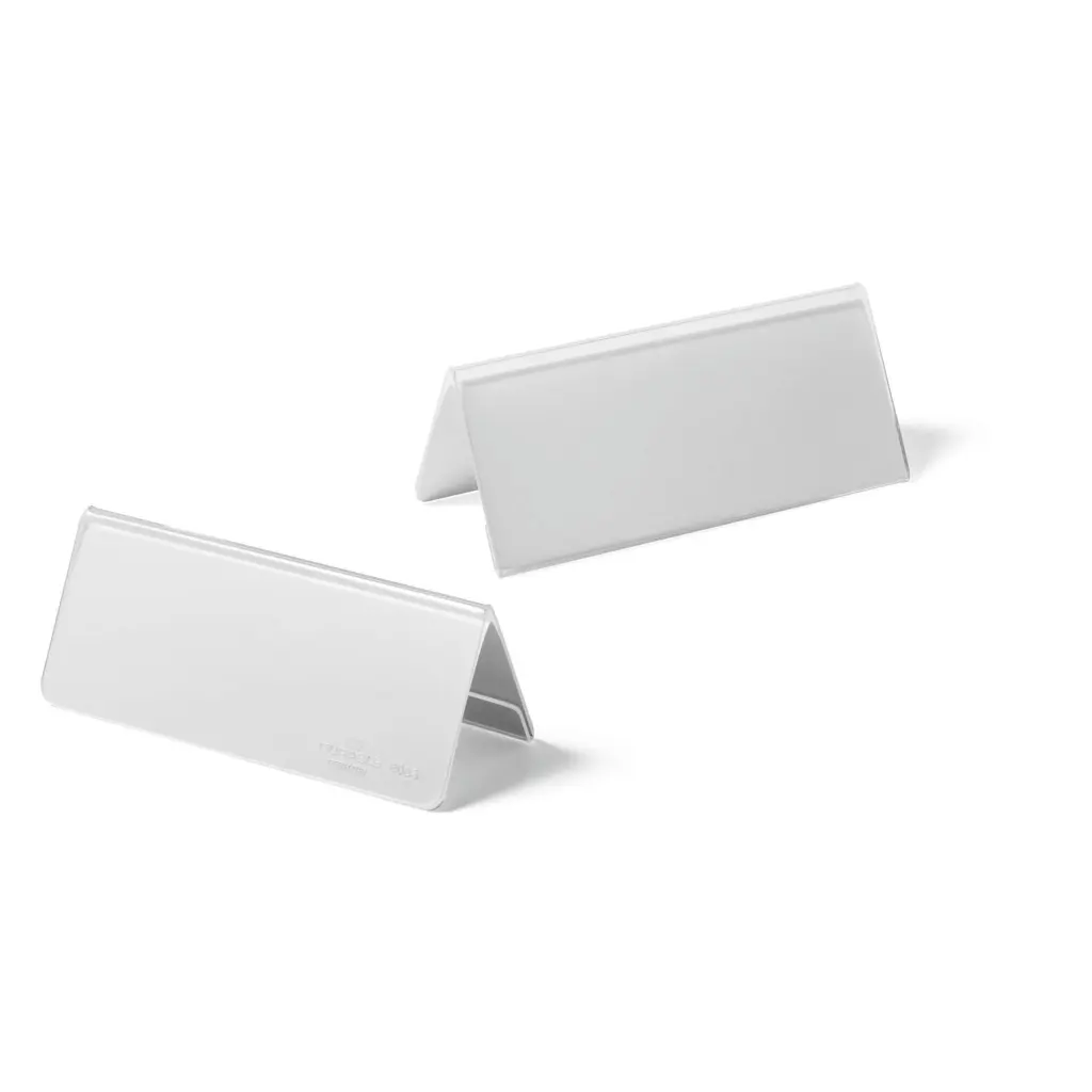 Durable Acrylic Name Plate 61x210mm (10)
