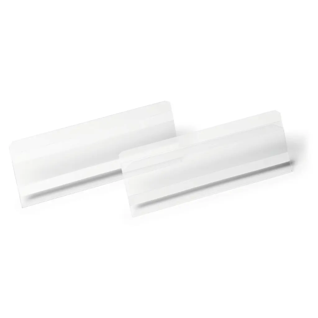 Durable Adhesive Pocket 1/2 A5 Clear (10)