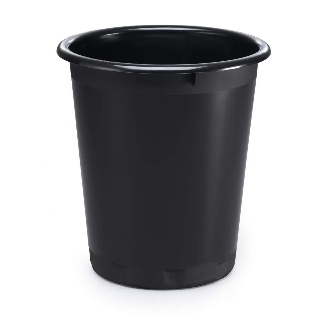 Durable BASIC Waste Bin 13L Black