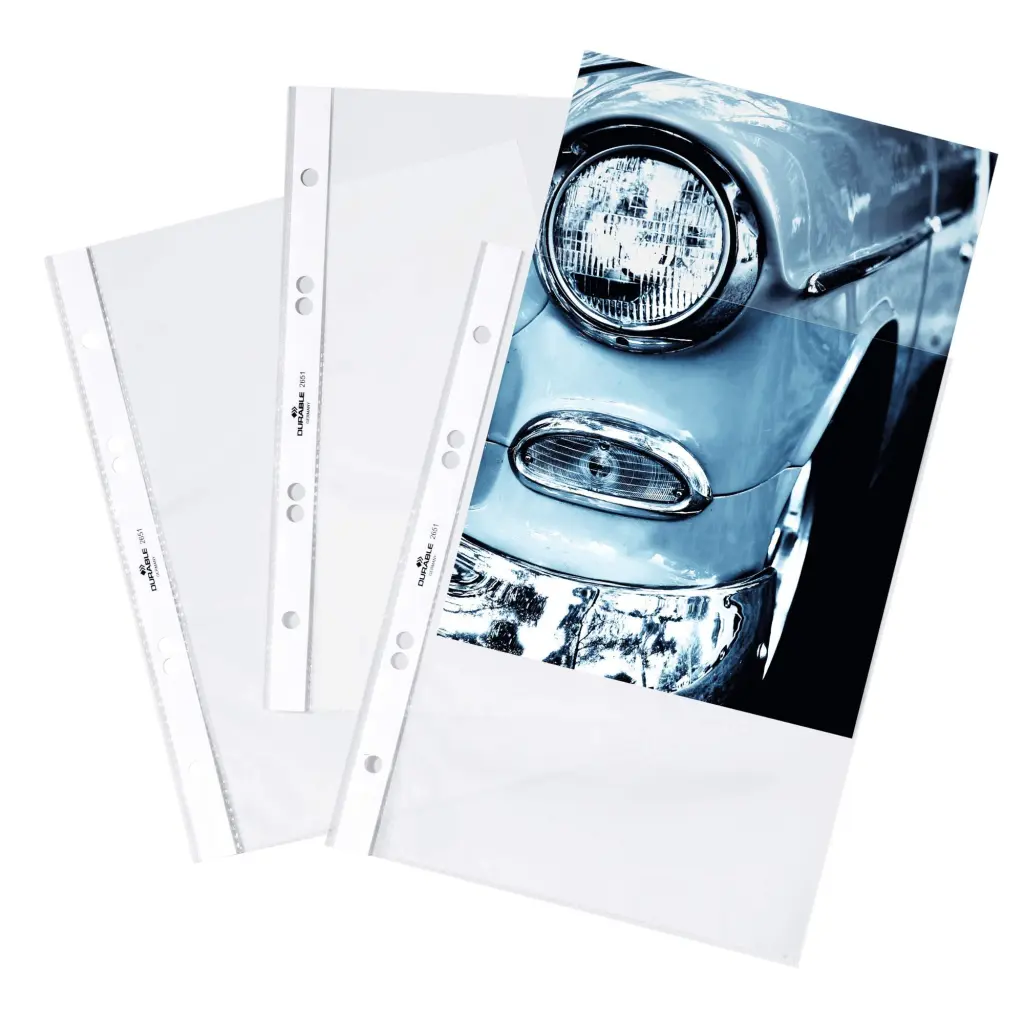 Durable BUSINESS Clear Punched Pocket 25 A5 (25)