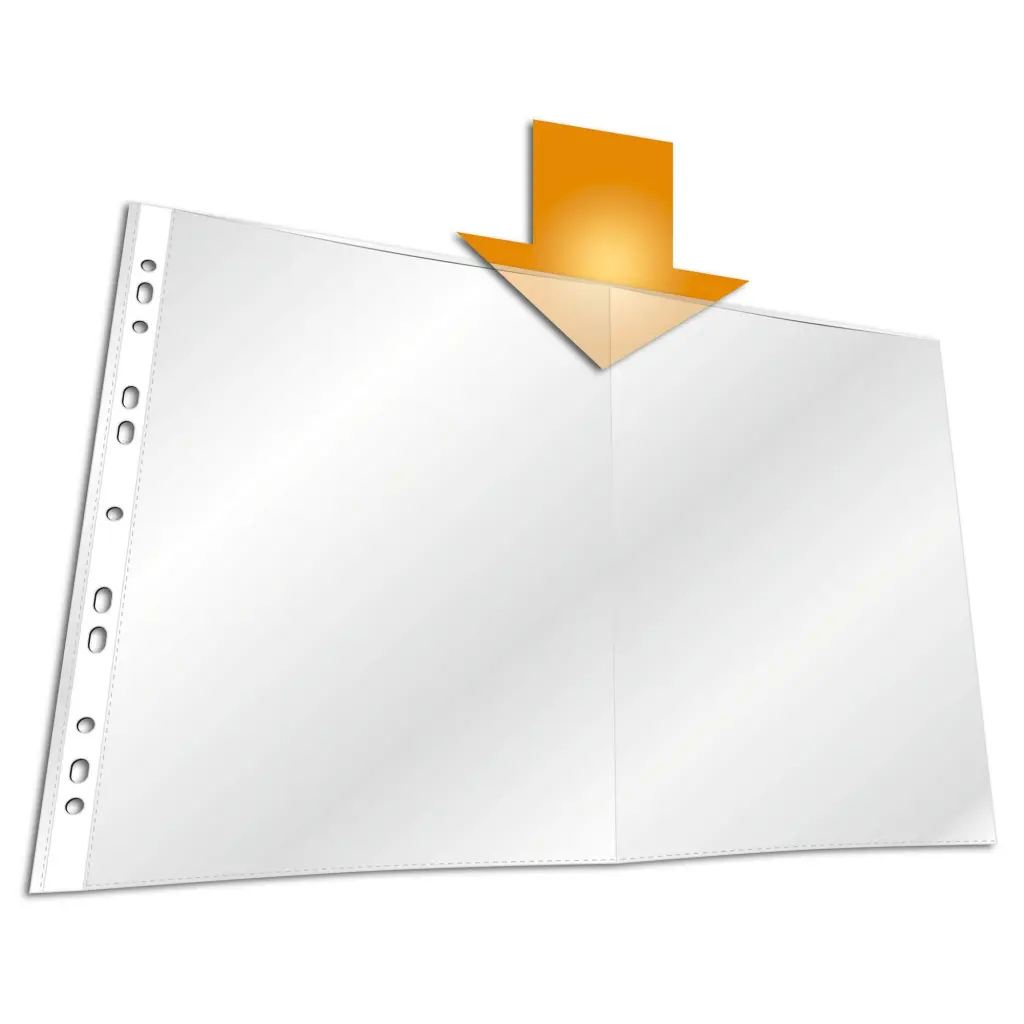 Durable BUSINESS Side Punched Pocket A3 (10)
