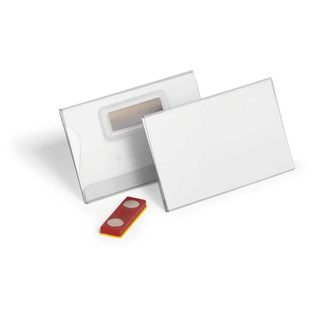Durable CLICK FOLD Magnet Badge 54x90mm (25)