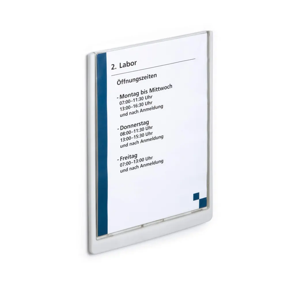 Durable CLICK SIGN A4 White