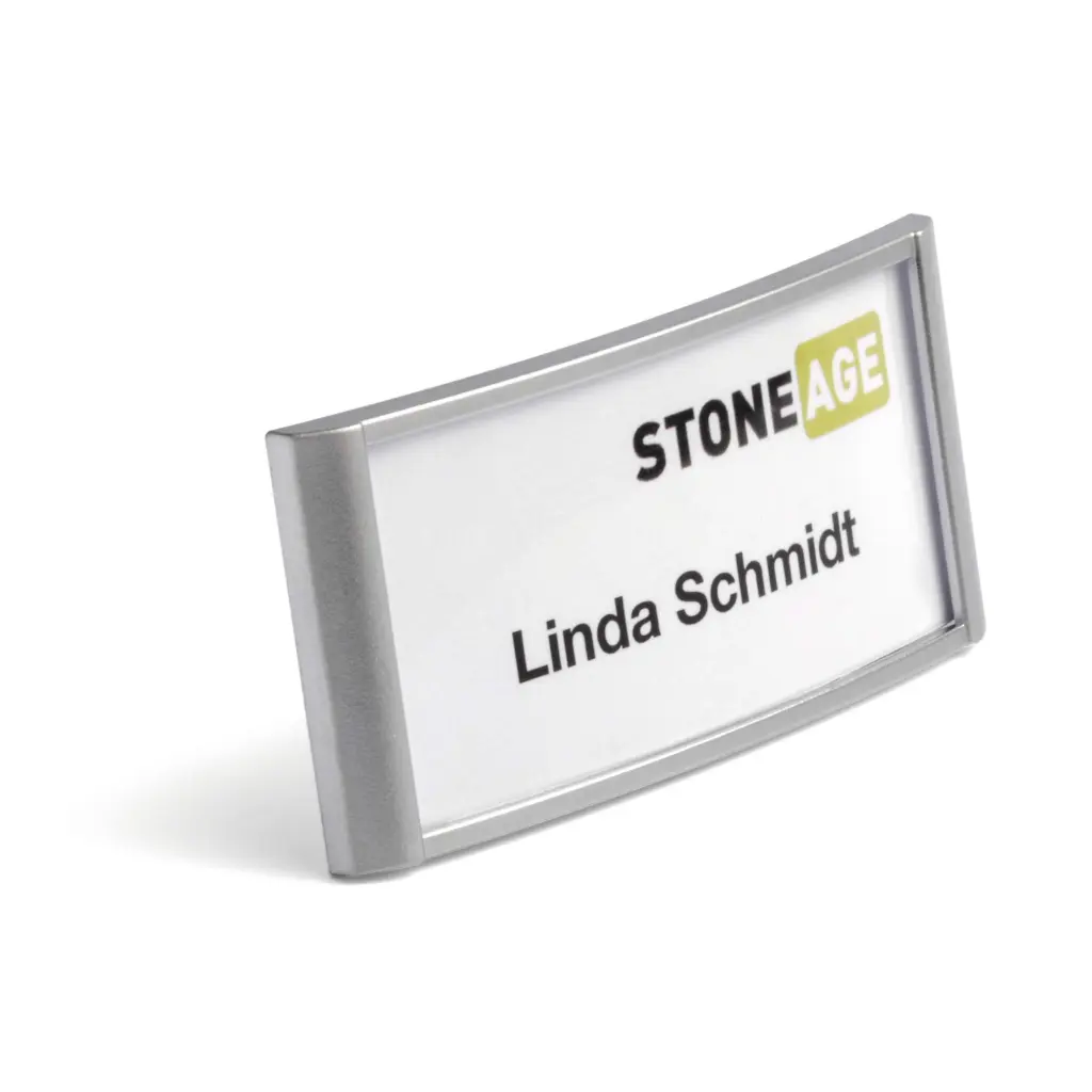 Durable Classic Magnet Badge 34x74mm (10)