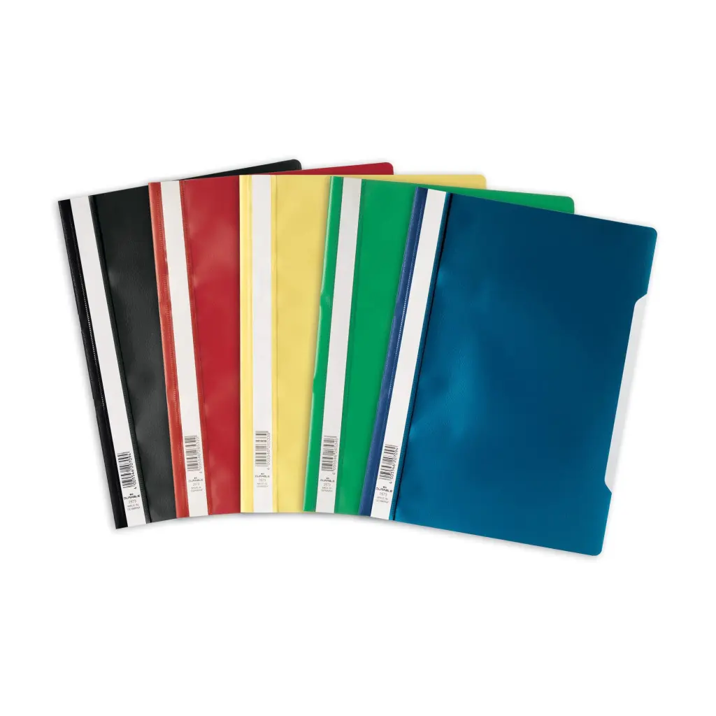 Durable Clear View A4 Folder Assorted  (25)