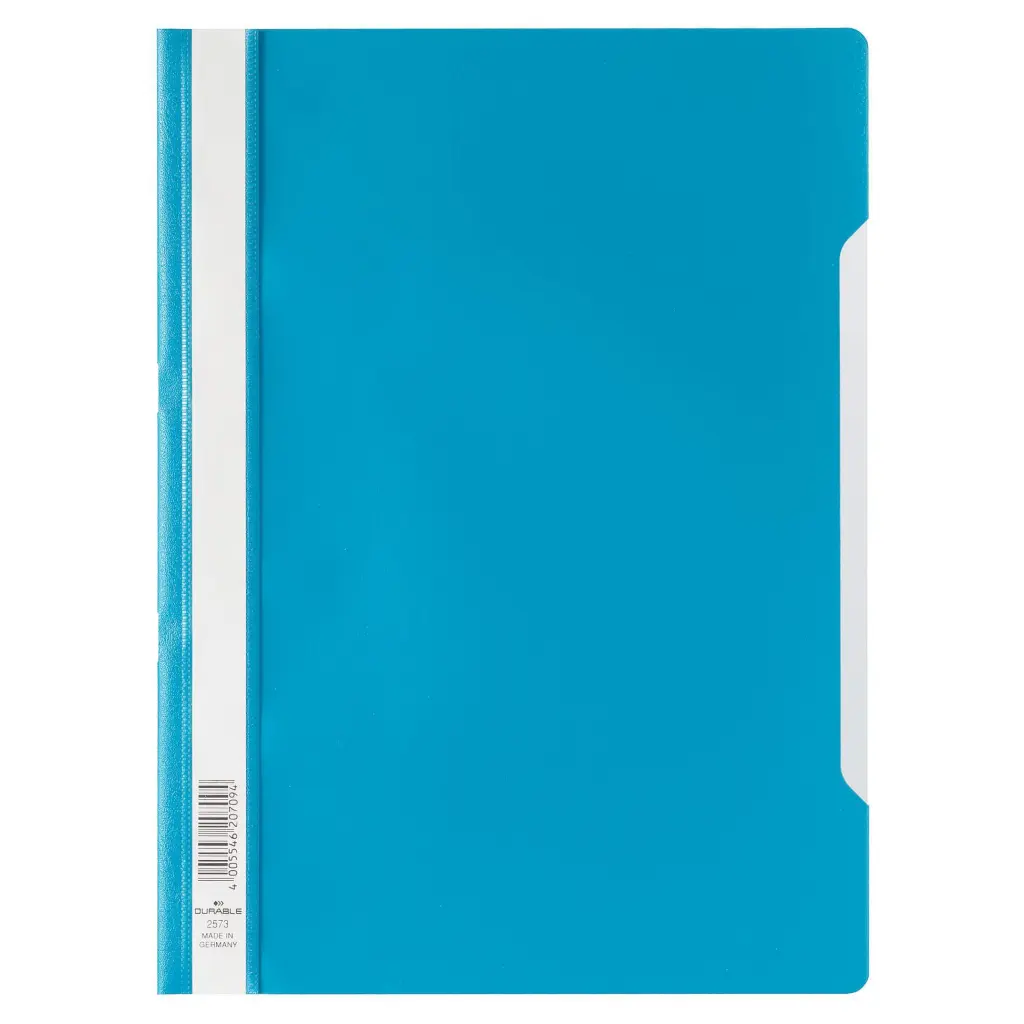 Durable Clear View A4 Folder Blue (25)