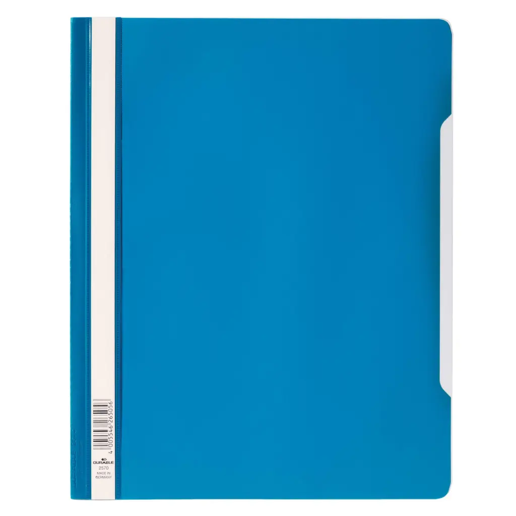 Durable Clear View A4 Folder Blue (50)