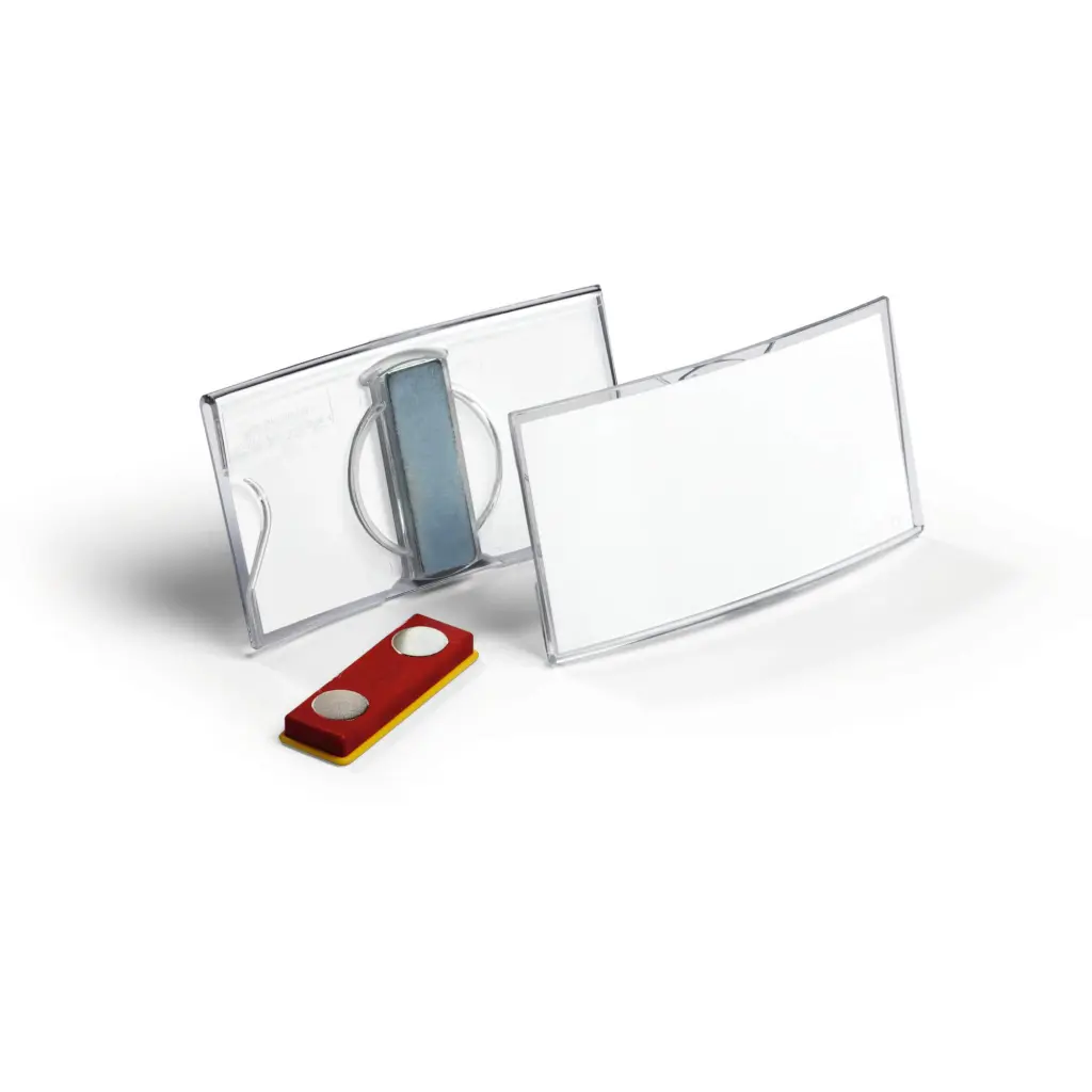 Durable Convex Magnet Badge 40x75mm (25)