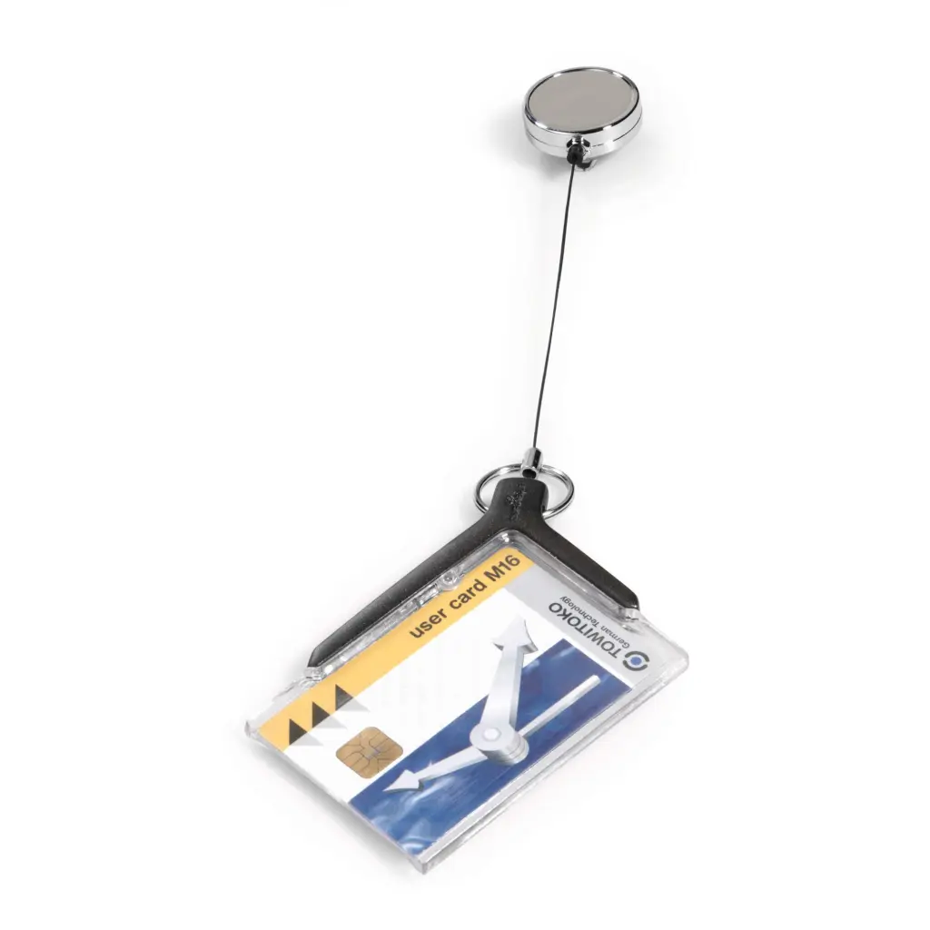 Durable DE LUXE Badge Holder Black (10)