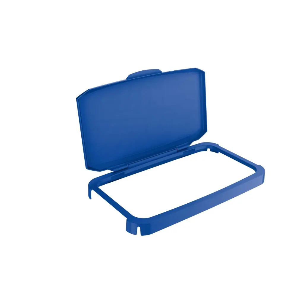 Durable DURABIN 60L Hinged Lid Blue