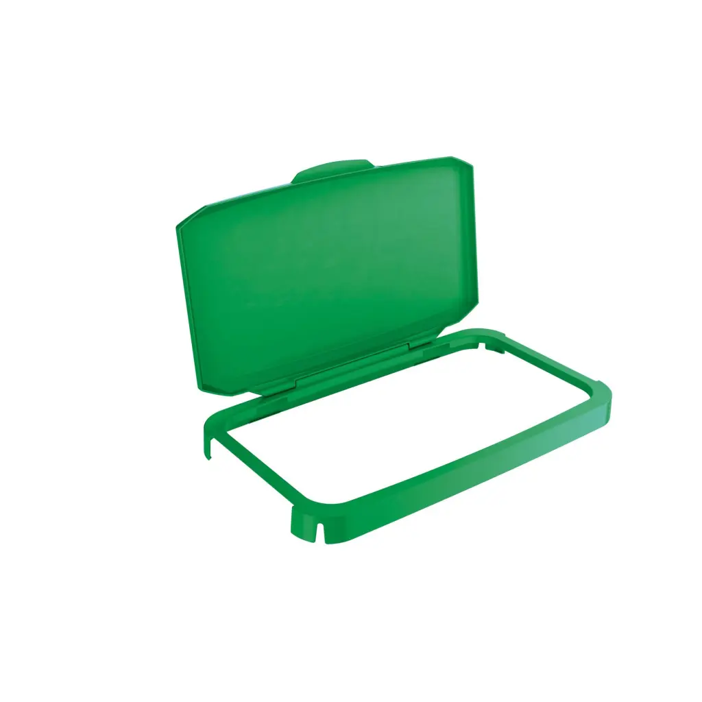 Durable DURABIN 60L Hinged Lid Green