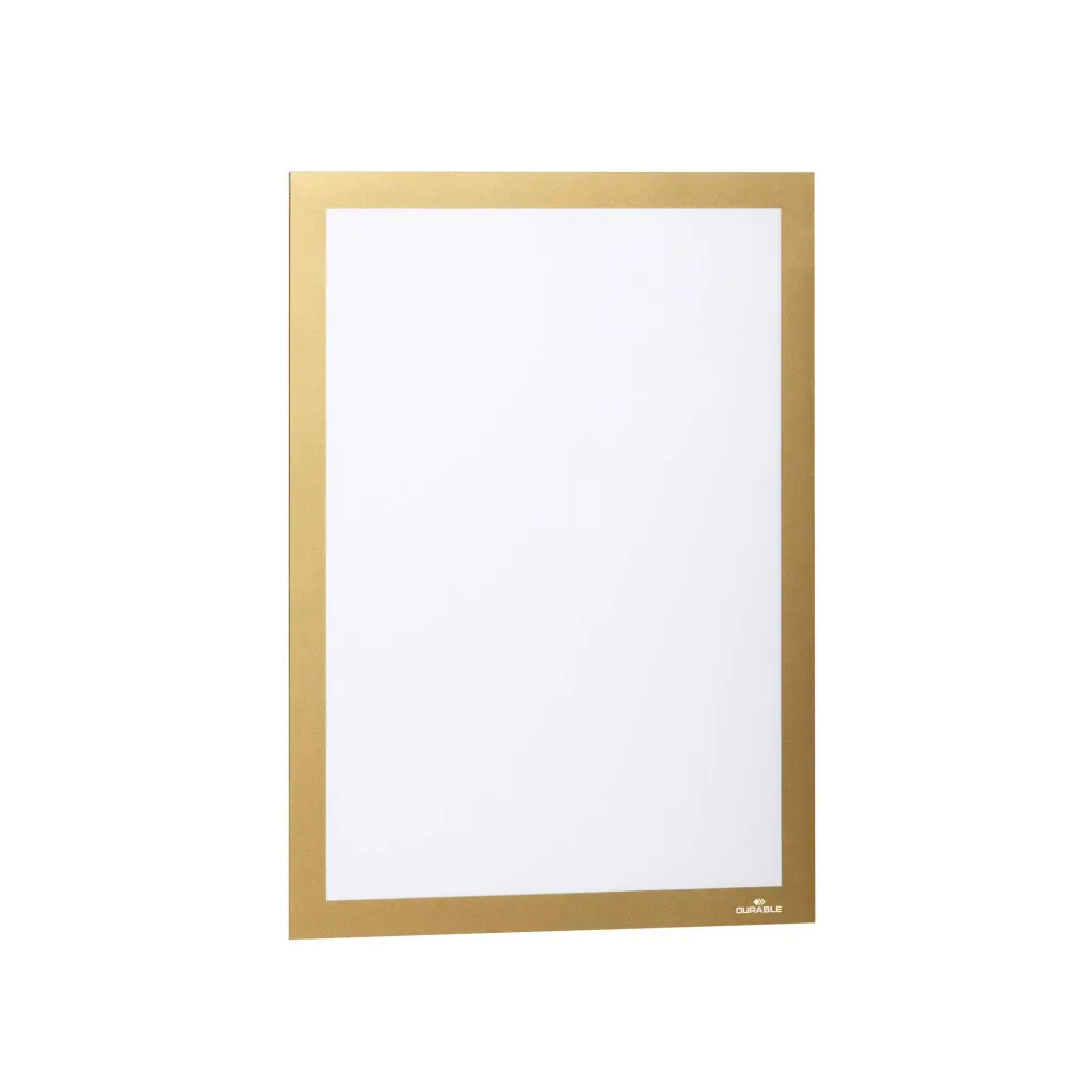 Durable DURAFRAME Adhesive A4 Gold (2)
