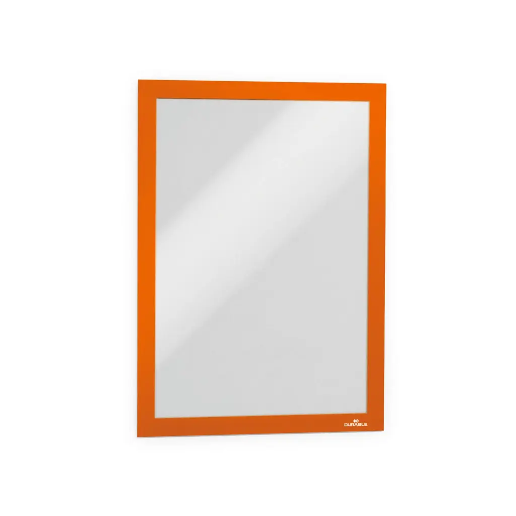 Durable DURAFRAME Adhesive A4 Orange (10)