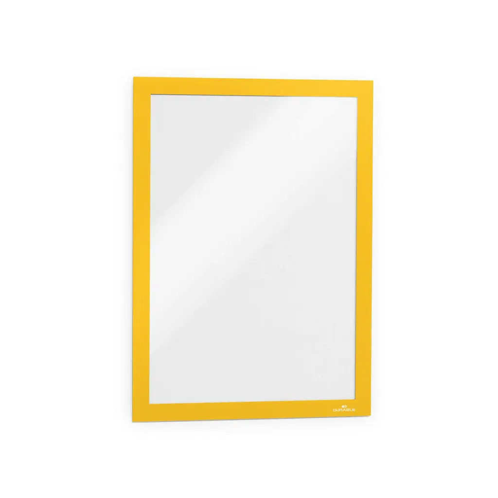 Durable DURAFRAME Adhesive A4 Yellow (2)