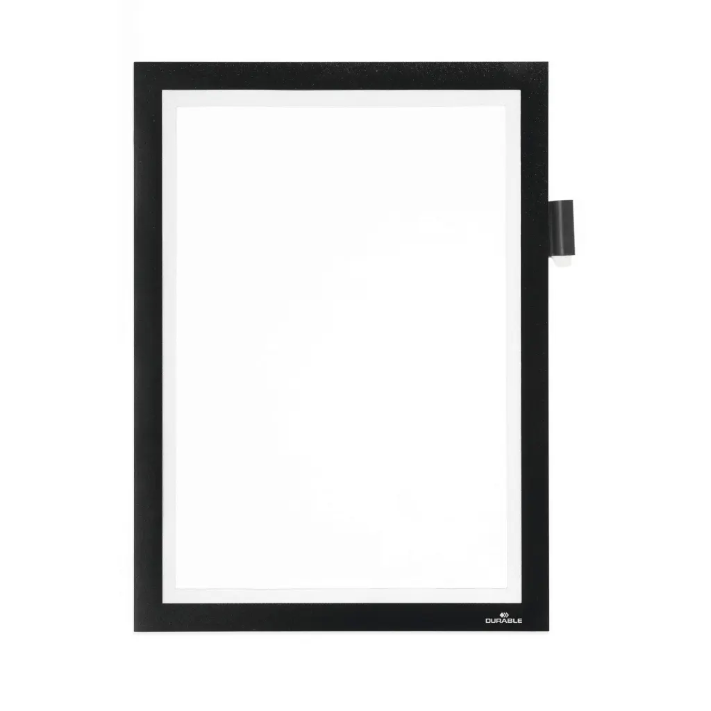 Durable DURAFRAME Adhesive Note Black