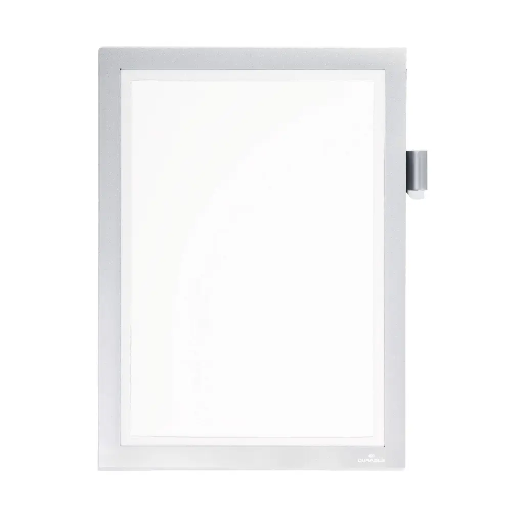 Durable DURAFRAME Adhesive Note Silver