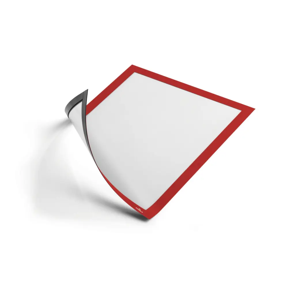 Durable DURAFRAME Magnetic A4 Red (5)