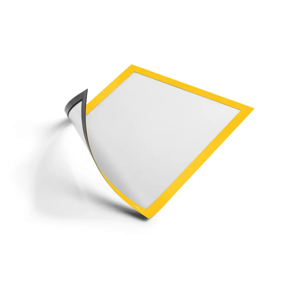 Durable DURAFRAME Magnetic A4 Yellow (5)