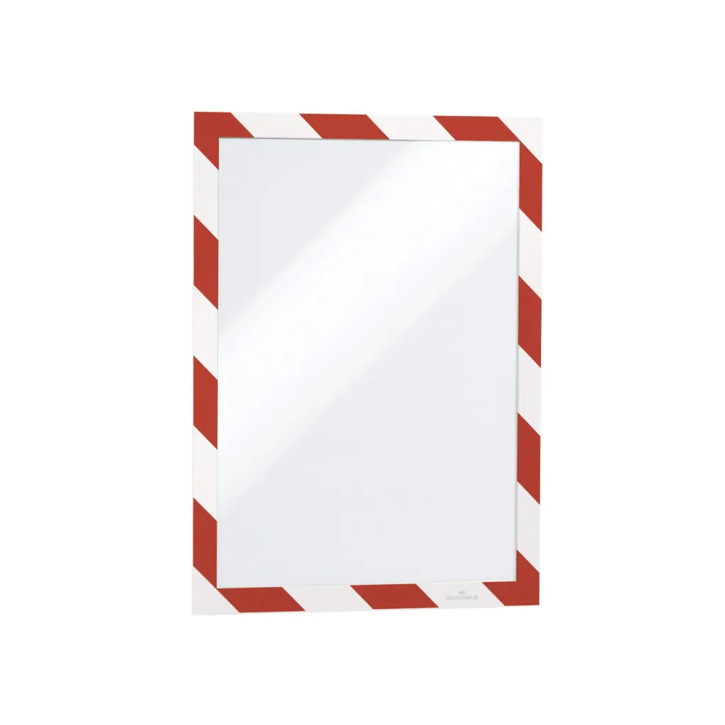 Durable DURAFRAME Security Red/White (2)