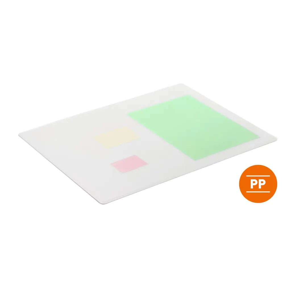 Durable Desk Mat Contoured 53x40cm Clear